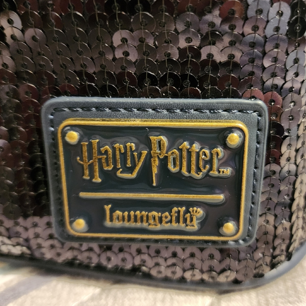 Harry Potter Loungefly Diagon Alley Backpack - Multicolor NWT - Picture 6 of 8